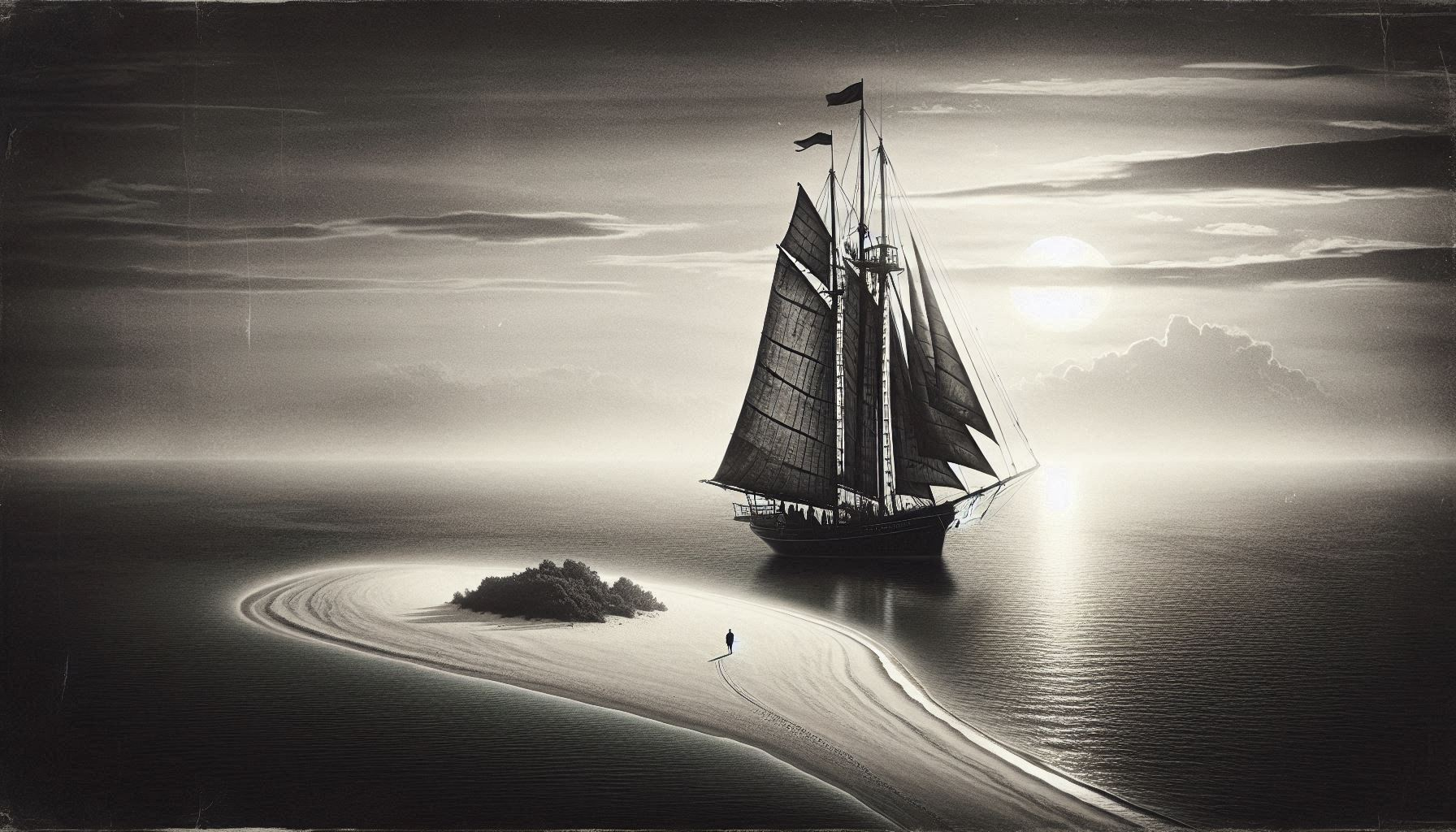 the shore